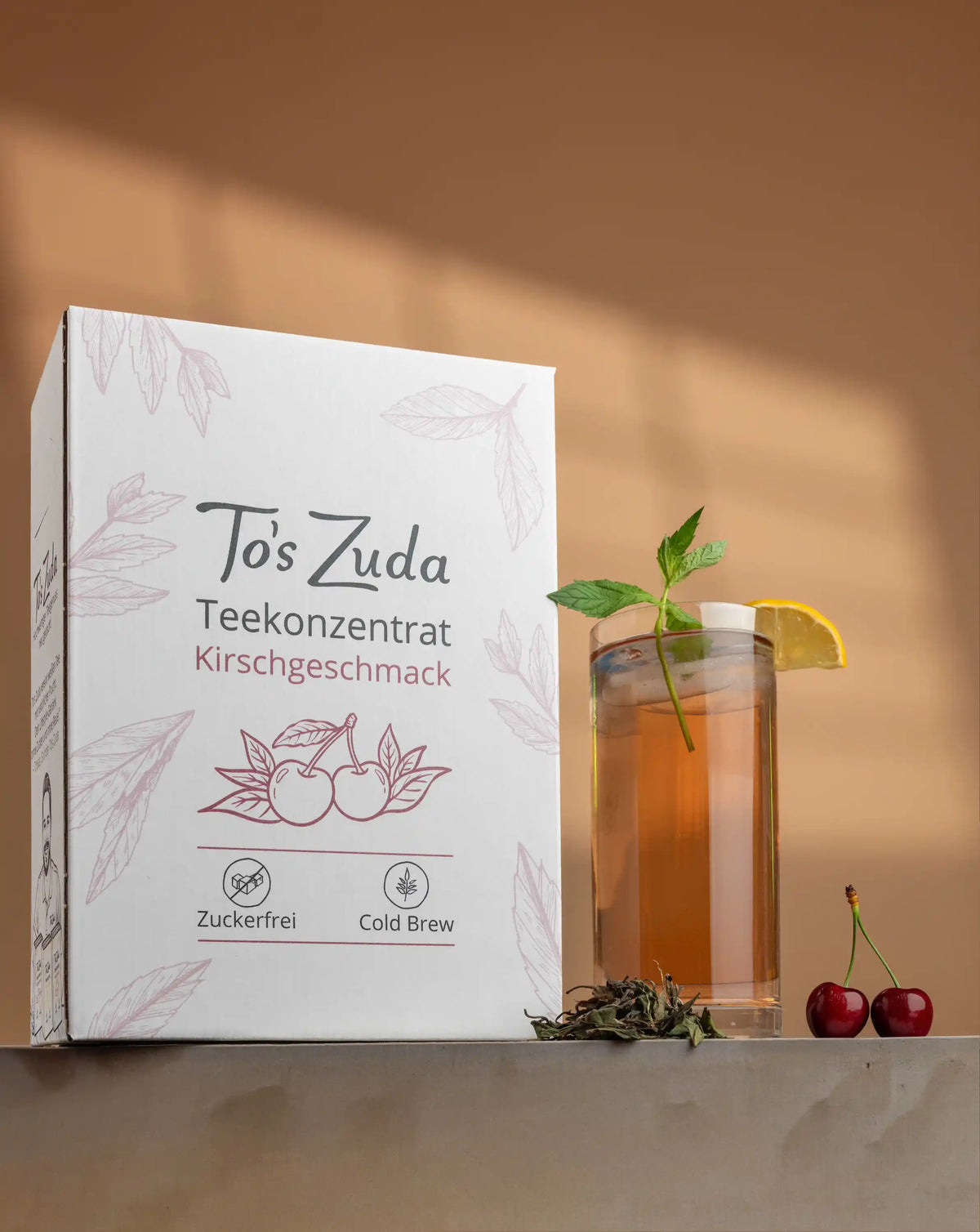 To's Zuda Teekonzentrat Kirschgeschmack 1,5l