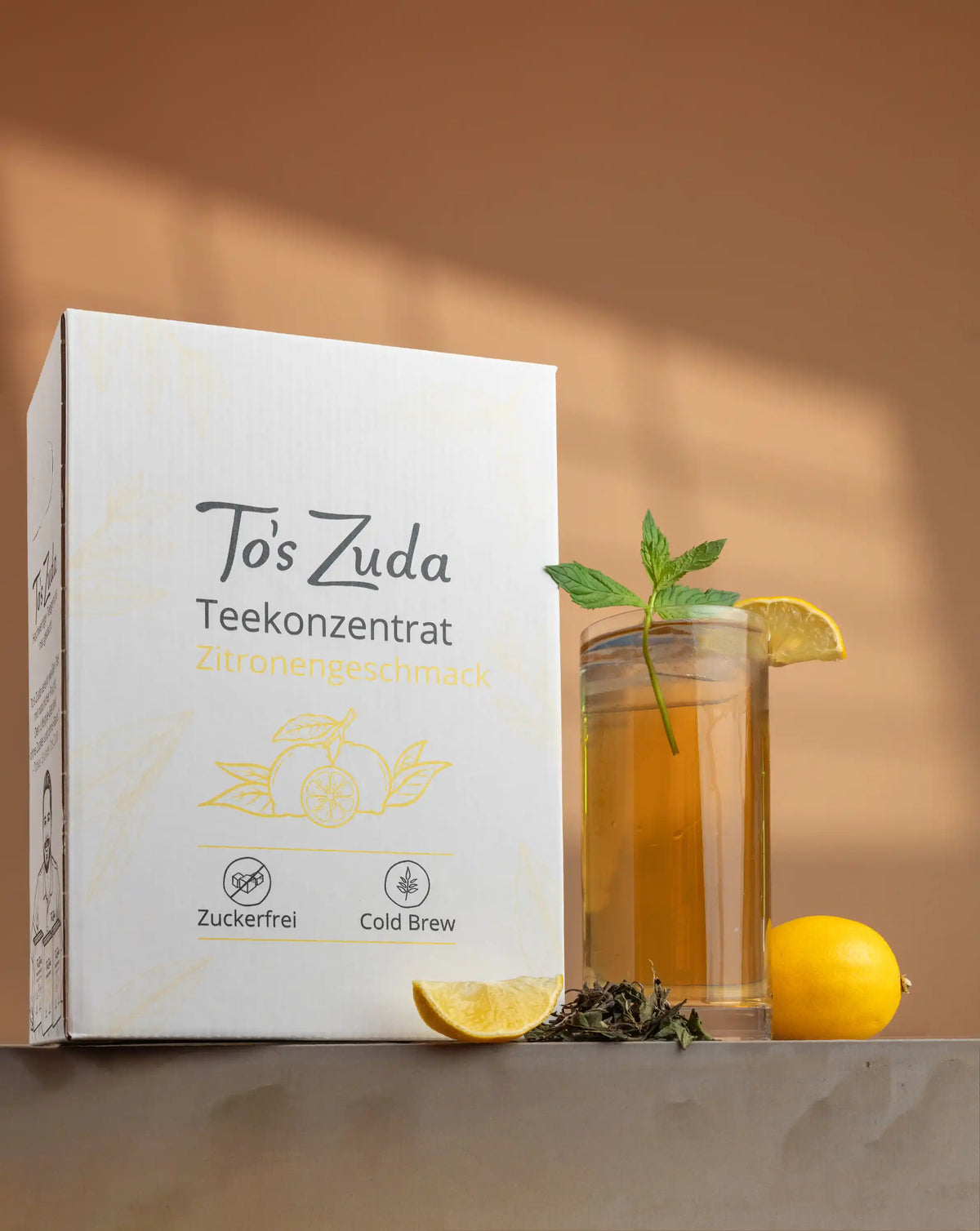 To's Zuda Teekonzentrat Zitronengeschmack 1,5l